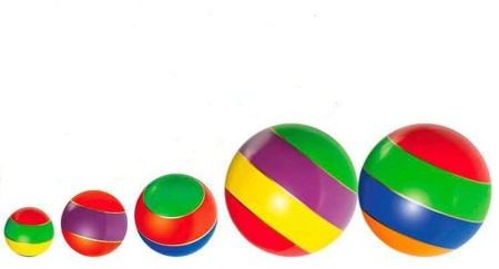 Купить Мячи резиновые (комплект из 5 мячей различного диаметра) в Гороховеце 