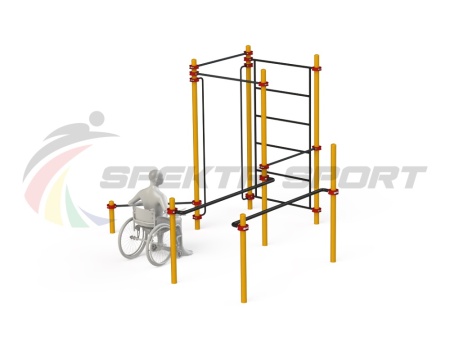 Купить Спортивный комплекс для инвалидов-колясочников WRK-D18_76mm в Гороховеце 
